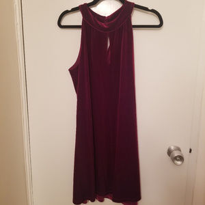 Veronica M Red Velvet Dress